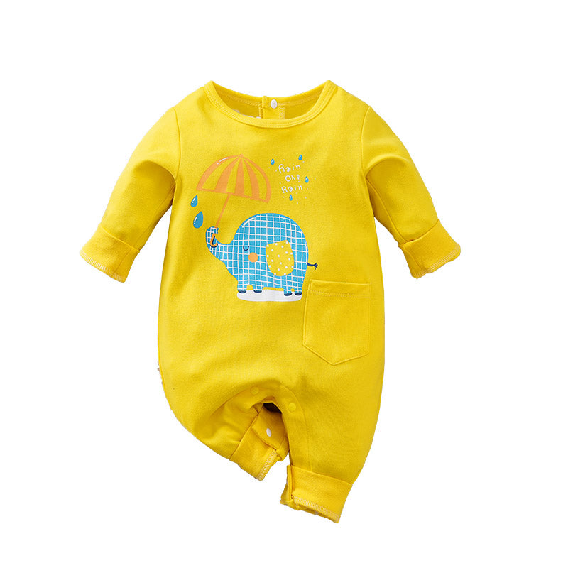 Yellow Jumbo Baby Romper