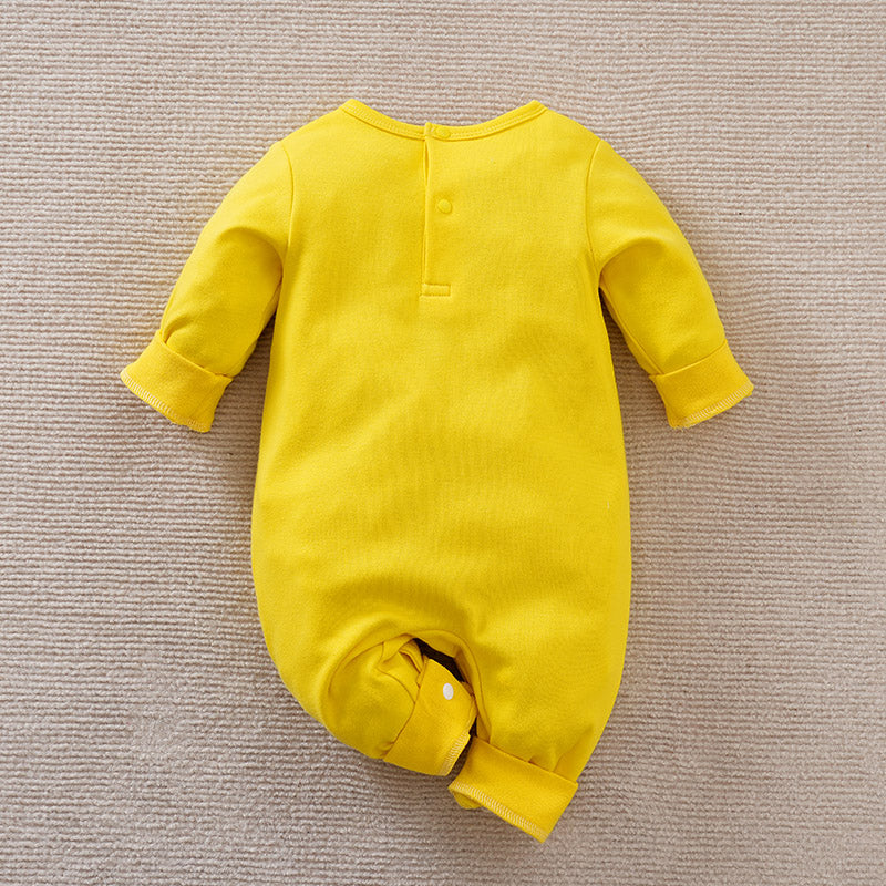 Yellow Jumbo Baby Romper