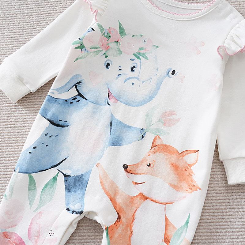 Elephant Fox Romper