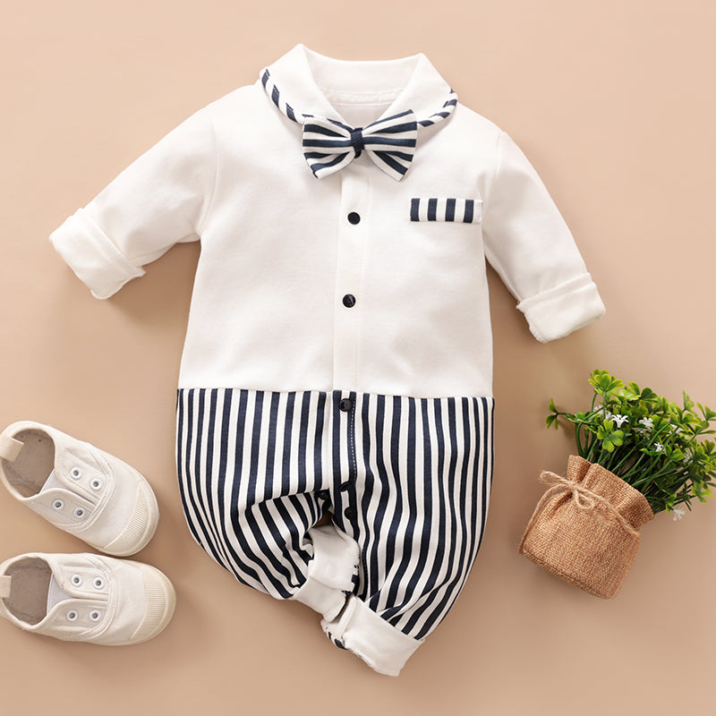 Baby Romper Gift Set Baby boy Gentleman suits -2