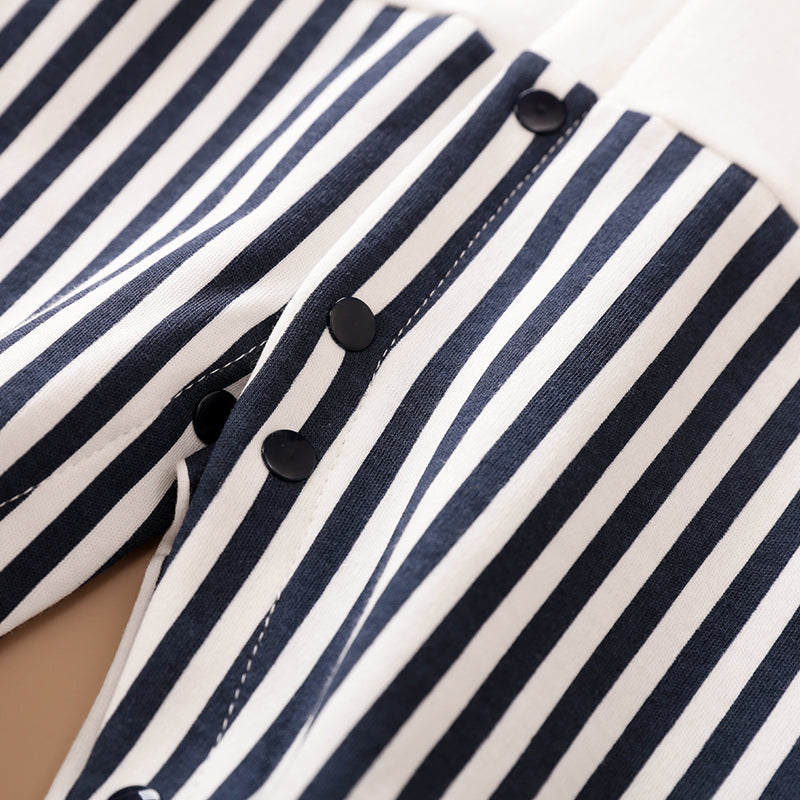 Cute Baby Pinstripe Romper