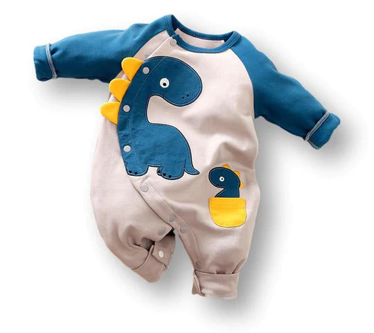 Baby Romper Gift Set Baby Fox Baby Penguin and Baby Dinosaur Romper -3