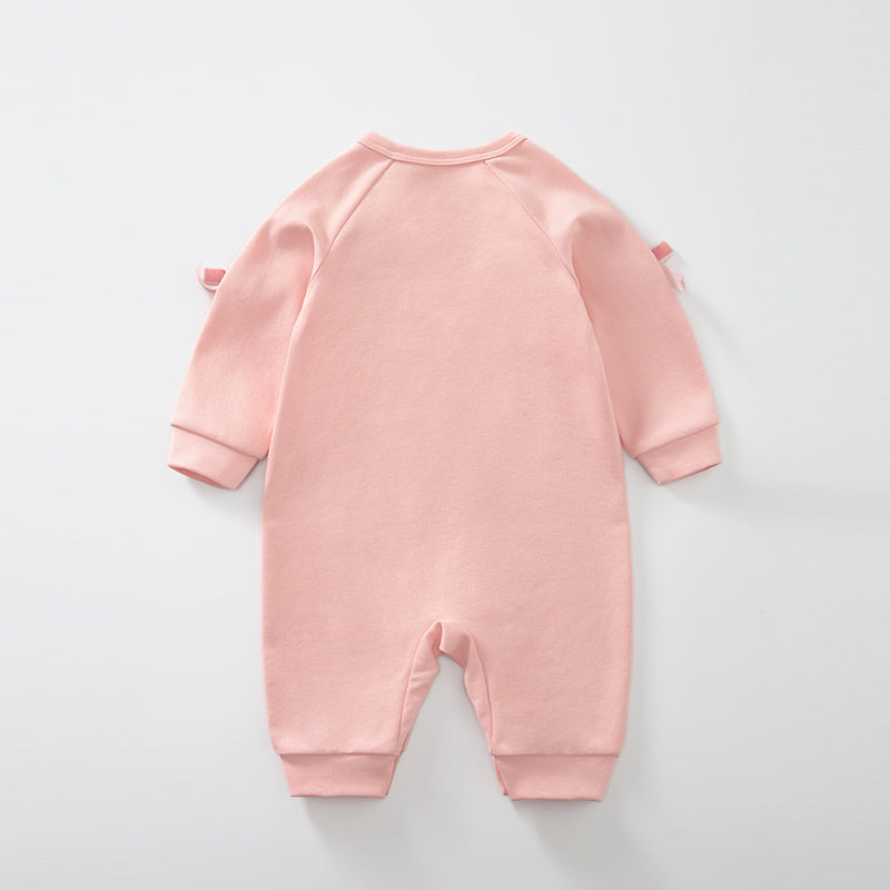 Bright Baby Pink Unicorn Romper