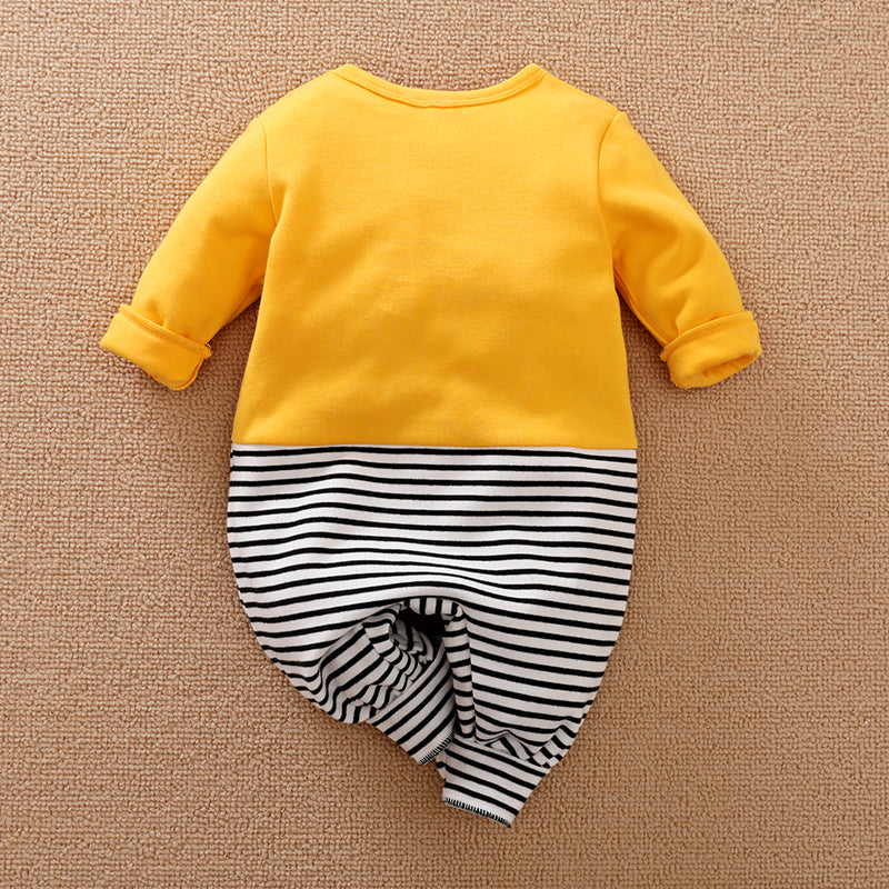 Yellow Elephant Babysuit Romper